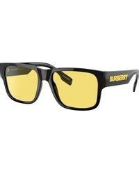 men's burberry yellow sunglasses|Burberry sunglasses men price.